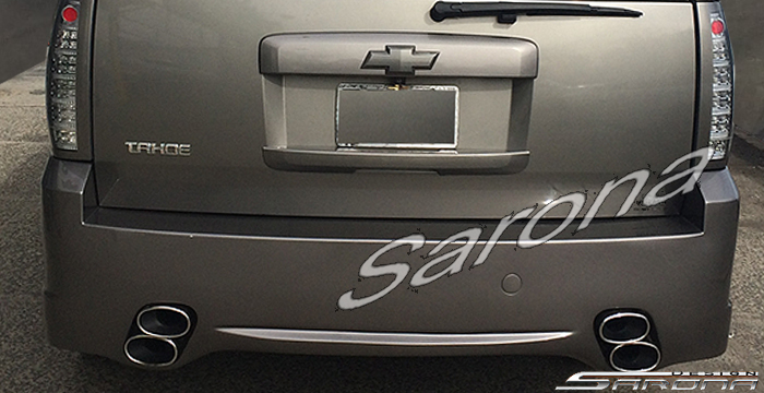 Custom Chevy Tahoe  SUV/SAV/Crossover Rear Bumper (2007 - 2014) - $675.00 (Part #CH-023-RB)